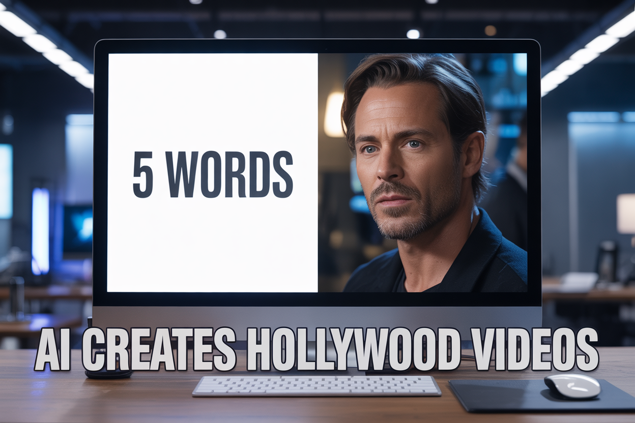 I Gave an AI 5 Words, and It Made a Hollywood-Quality Video: The New Free Tool Everyone is Using