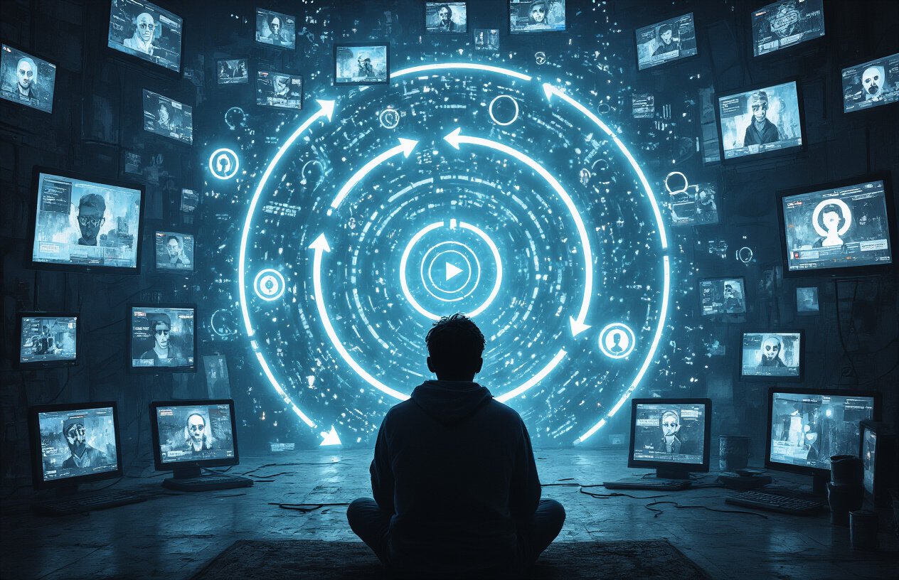 How Streaming Algorithms Create Echo Chambers for Conspiracy Content