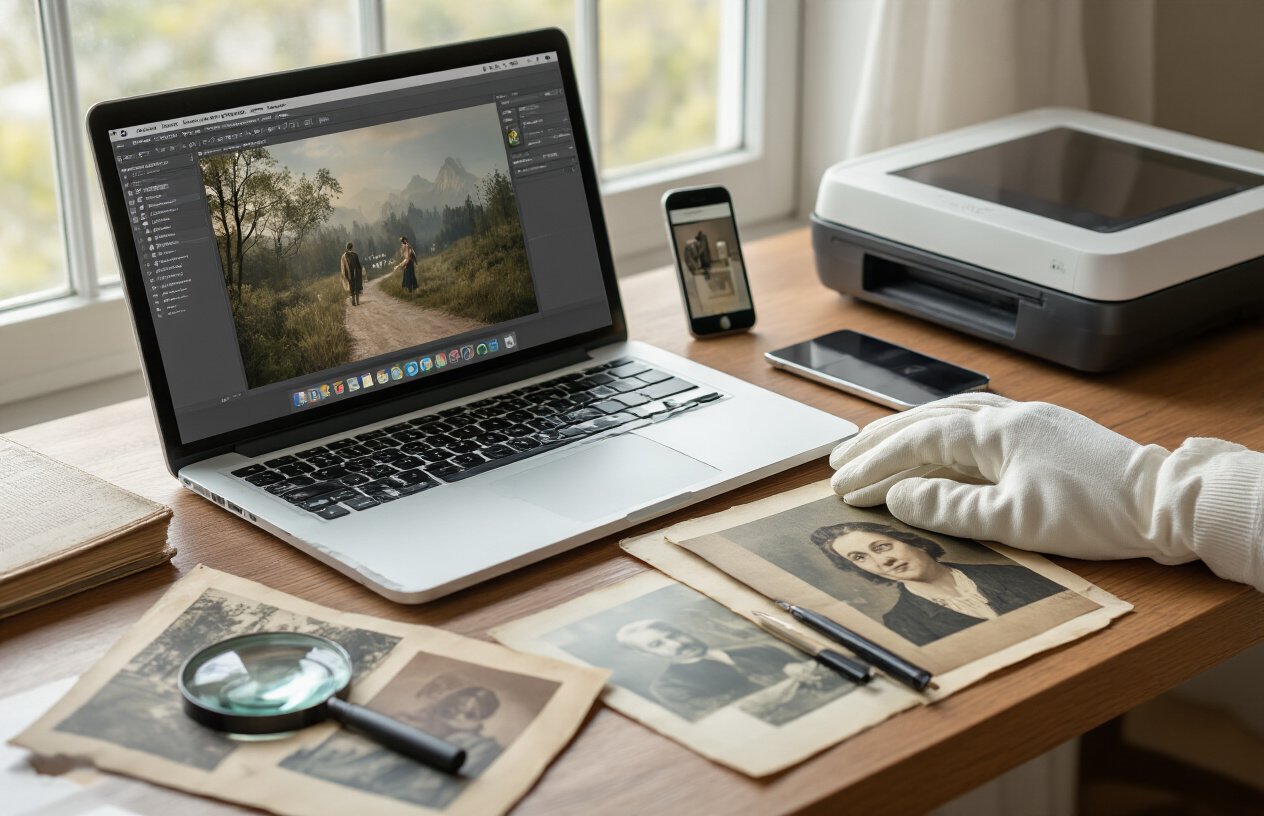 Essential Tools for AI-Powered Photo Restoration